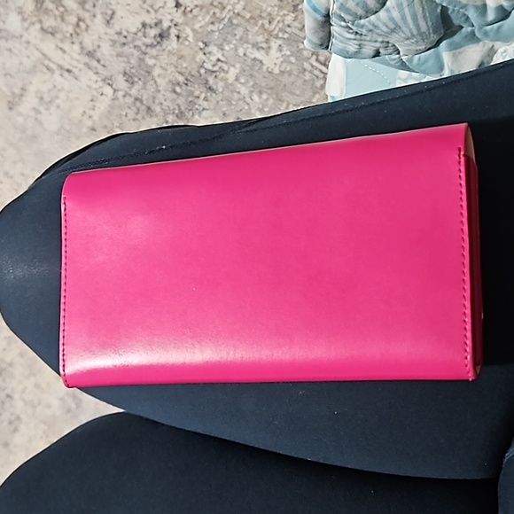 Kate Spade Pink Arbour Hill Smooth Leather Wallet - Picture 6 of 6